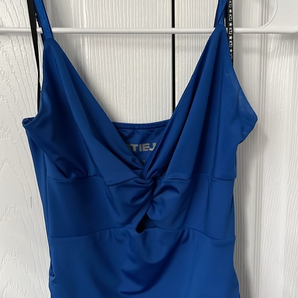 Katie J NYC Blue Kids Dress - Picture 2 of 5